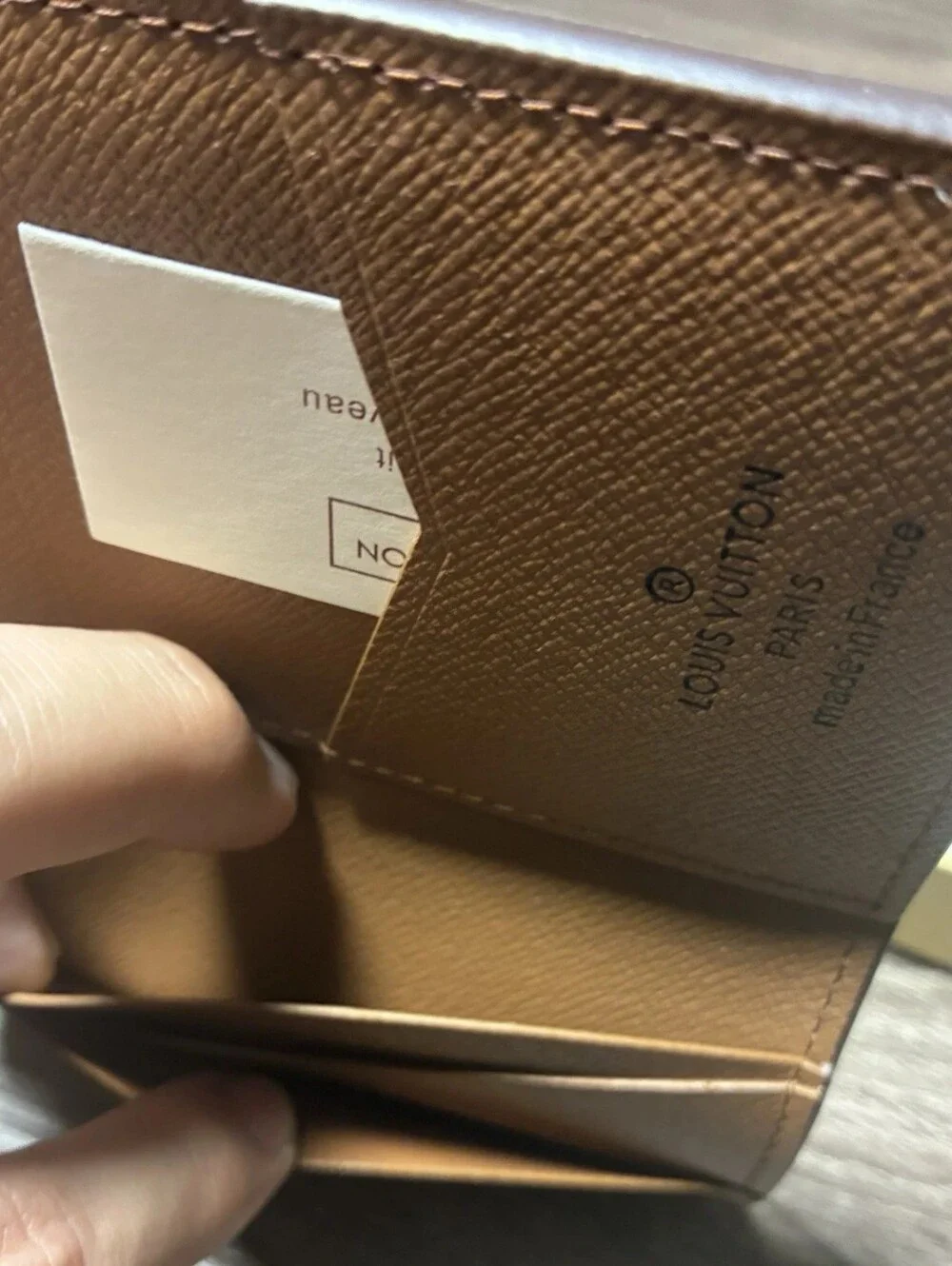 Louis Vuitton Monogram Brown Pocket Organizer